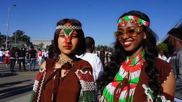በአዲስ አበባ የኢሬቻ በዓል አከባበር በፎቶ