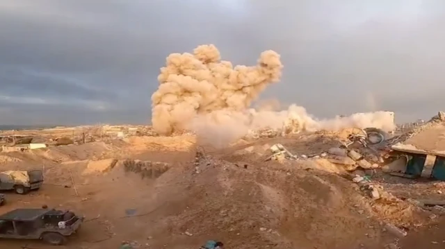 لقطة من الفيديو المتداول