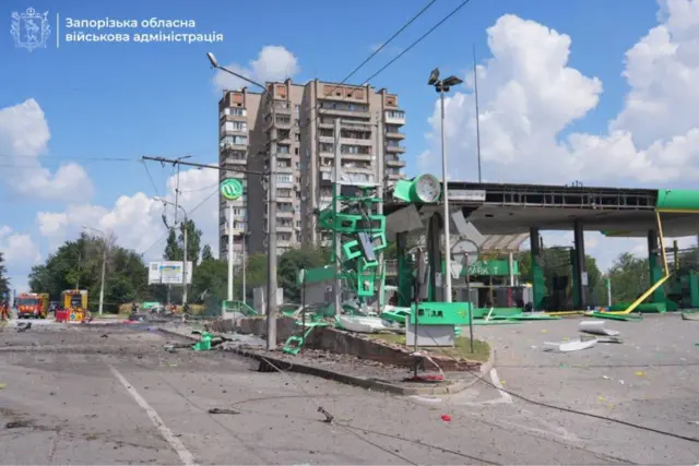 Наслідки атаки на Запоріжжя