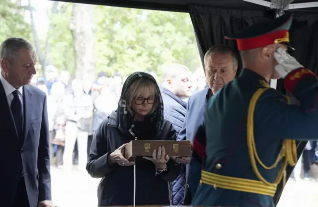 Irina Virganskaya, con gái của cựu Tổng thống Liên Xô Mikhail Gorbachev, tại nghĩa