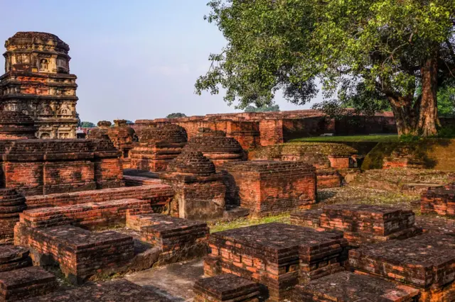 Nalanda, Buddha