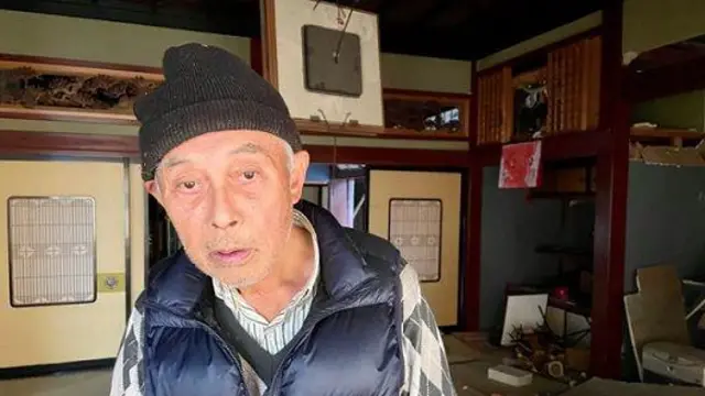 Toshio Iwahama takut akan gempa susulan