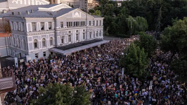 Акция протеста в Киеве