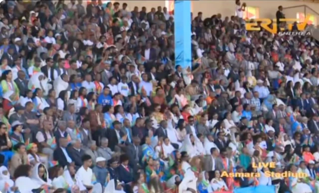 ኣብ ጽንብል መበል 33 ዓመት ናጽነት ዝተሳተፈ ህዝቢ፡ ኣስመራ 24 ግንቦት 2024