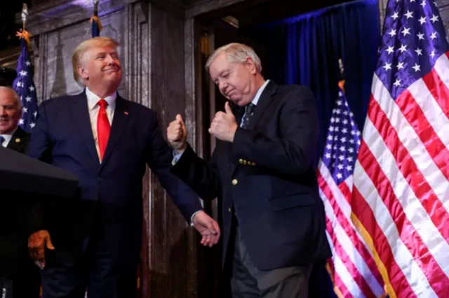 Lindsey Graham iyo Trump