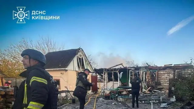 कीएव में रूसी हमला 