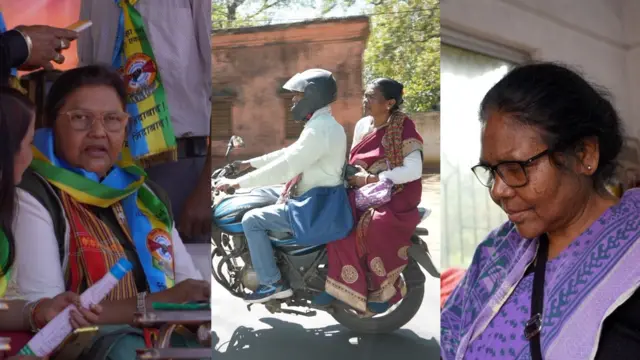 डॉ वासवी किड़ो, मुन्नी हांसदा, दयामनी बारला