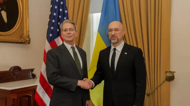 бессент, шмигаль