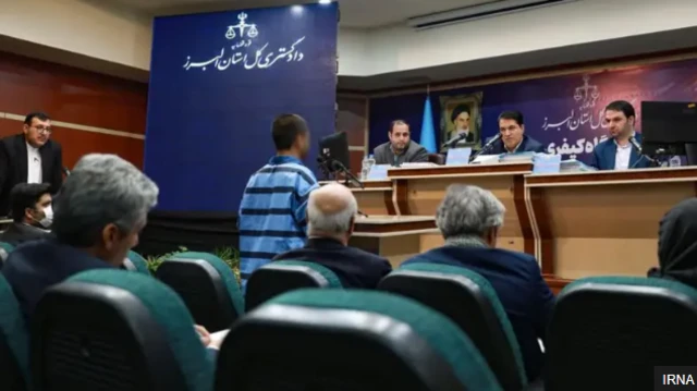 جلسه دادگاه پرونده قتل داریوش مهرجویی و همسرش وحیده محمدی‌فر 