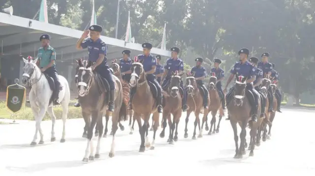কুচকাওয়াজের একটি দৃশ্য