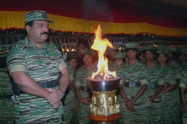 Tamil Eelam örgütünün kurucusu ve eski lideri Velupillai Prabhakaran