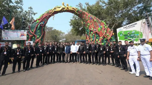 ఇరాన్ నౌకాదళం, ఐఆర్ఐఎస్ దేనా, కైలాసగిరి,విశాఖ