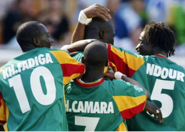 Alassane Ndour, Henry Camara et Khalilou Fadiga