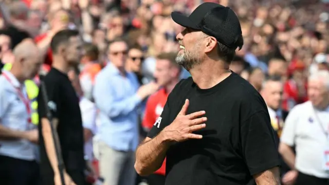 یورگن کلوپ امروز برای آخرین بار روی نیمکت لیورپول نشست