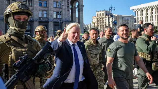 Джонсон і Зеленський