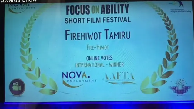 Firehiwoot Taammiruu badhaasa idil-addunyaa mo'attee yeroo maqaan ishee agarsiifamu