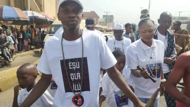 Awọn eeyan n ṣe ajọdun Esu ni ilu Akurẹ