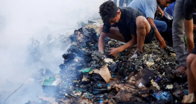 रफ़ाह में इसराइल का किया हमला