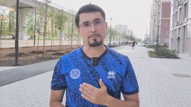 Қозоғистонлик спорт таҳлилчиси Тимур Айтмуханбетов. 
