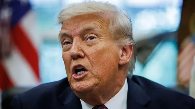 Donald Trump, fotografiado este 15 de septiembre en el despacho oval de la Casa Blanca.