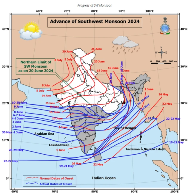 ગુજરાતમાં ચોમાસું કેમ અટકી ગયું હતું?