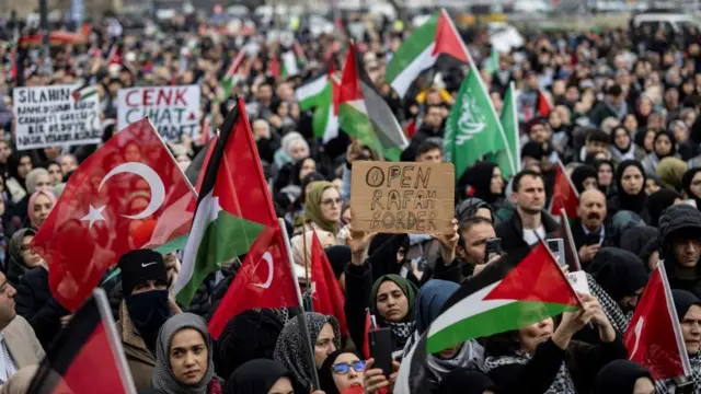 Türkiye'deki İsrail protestosu