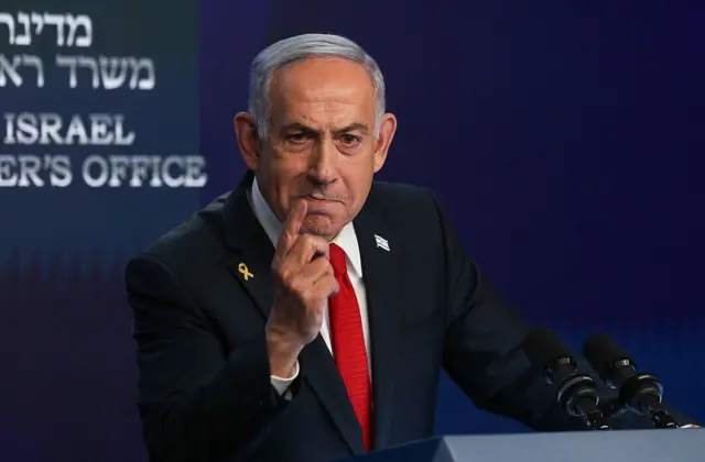 Benjamín Netanyahu.