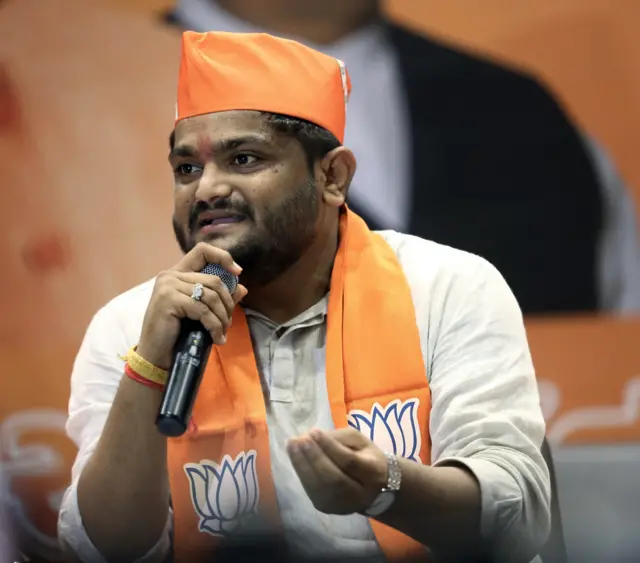 હાર્દિક પટેલ કૉંગ્રેસમાંથી ભાજપમાં સામેલ થયા હતા