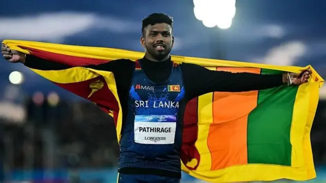 நீரஜ் சோப்ரா, ருமேஷ் பத்திரகே, ஈட்டி எறிதல், காமன்வெல்த் விளையாட்டு