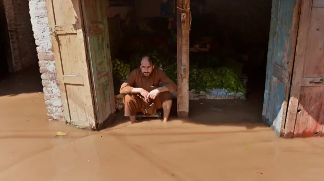 سیل در ایالت خیبرپختونخواه پاکستان