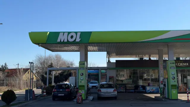 Molova benzinska stanica u Srbiji