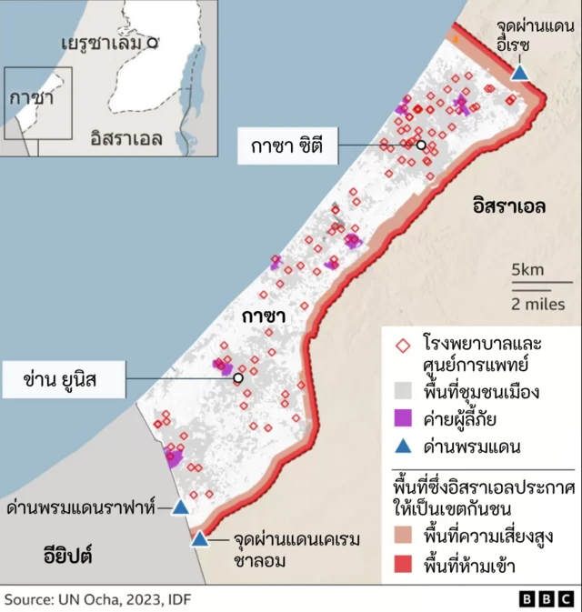 gaza map