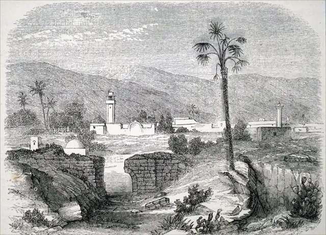 19वीं सदी में ग़ज़ा शहर