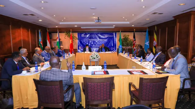 Hirmaattota kora Gaanfa Afrikaa-Chaayinaa