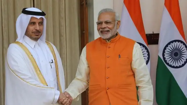 கத்தார், இந்தியா, கடற்படை வீரர்கள் 