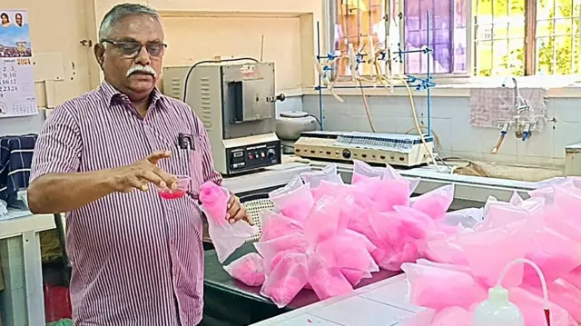 பஞ்சு மிட்டாயில் புற்றுநோய் நிறமி