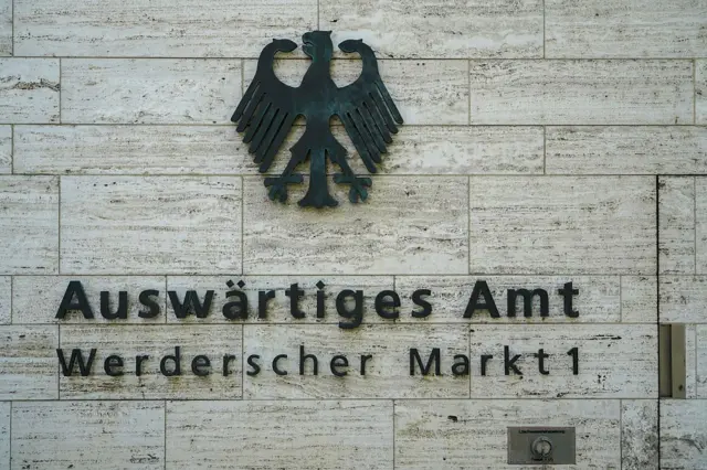 Fachada del Ministerio de Asuntos Exteriores de Alemania