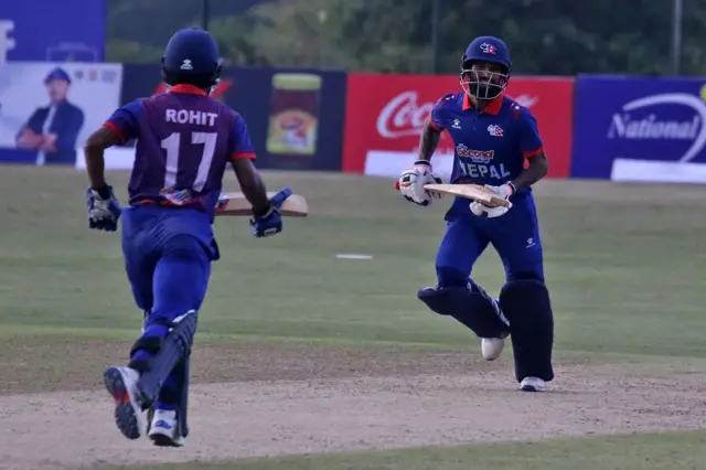 रोहित पौडेल र दीपेन्द्र सिंह ऐरी