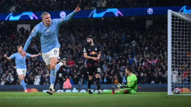 Erling Haaland amaze kwinjiza ibitsindo 12 muri Ligue des Champions uno mwaka 