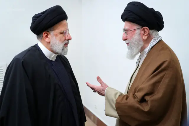 خامنه‌ای و رئیسی