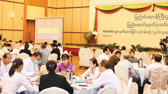 ၂၀၂၂ ခုနှစ်မှာ အသင်းအဖွဲ့မှတ်ပုံတင်ခြင်းဥပဒေပြဋ္ဌာန်းပြီး INGO နဲ့ NGO တွေ မဖြစ်မနေ မှတ်ပုံပြန်တင်စေခဲ့ပါတယ်။