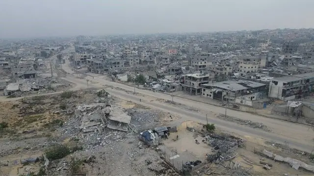 Edificios destruidos en Gaza