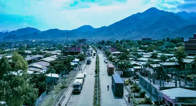 የአላማጣ ከተማ አውራ መንገድ