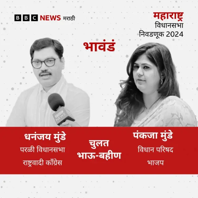 पंकजा मुंडे आणि धनंजय मुंडे