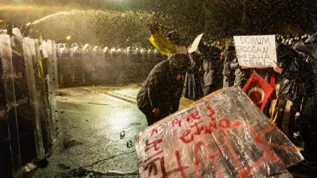 застосування водомета