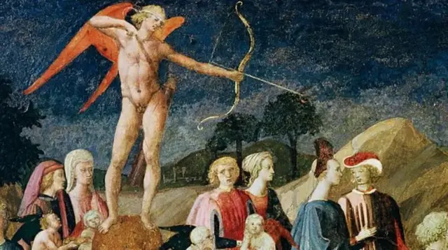 Ejizi Cupid egosi ihunanya
