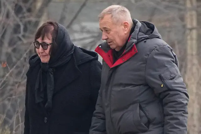Мать и отец Алексея Навального