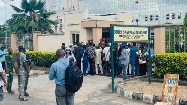 Awọn ero niwaju ile ẹjọ kotẹmilọrun nilu Ibadan