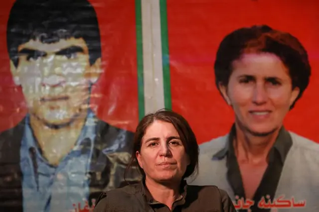 سردا مظلوم گابار، از فرماندهان ارشد حزب کارگران کردستان