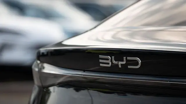 BYD marka bir otomobil